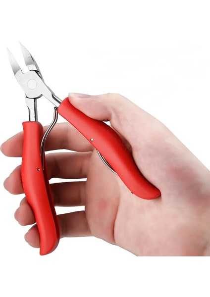 Kırmızı Ayak Ayak Tırnağı Makası Profesyonel Kalın Batık Ayak Tırnak Makası Erkekler Için Yaşlılar Pedikür Makası Ayak Tırnağı Kesiciler Tırnak Araçları (Yurt Dışından) fiyatları