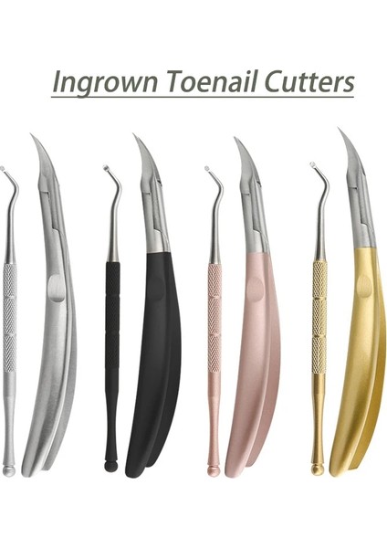 Gümüş Batık Tırnak Makası Ayak Tırnağı Kesici Paslanmaz Çelik Pedikür Araçları Kalın Ayak Tırnak Düzeltme Tırnak Oluklarına Derin (Yurt Dışından) fiyatları