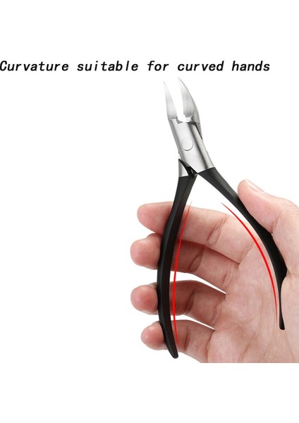 Beyaz Paslanmaz Çelik Tırnak Makası Giyotin Paronişi Geliştirilmiş Batık Pedikür Bakımı Profesyonel Kesici Makası Araçları Ayak Ayak Tırnağı (Yurt Dışından) indirimleri