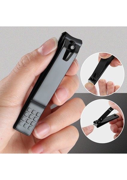 Stil 2 Siyah Tırnak Makası Ayak Tırnağı Kesiciler Paslanmaz Çelik Kalın Parmak Tırnak Pense Profesyonel Manikür Giyotin Pedikür Aracı (Yurt Dışından) fırsatları