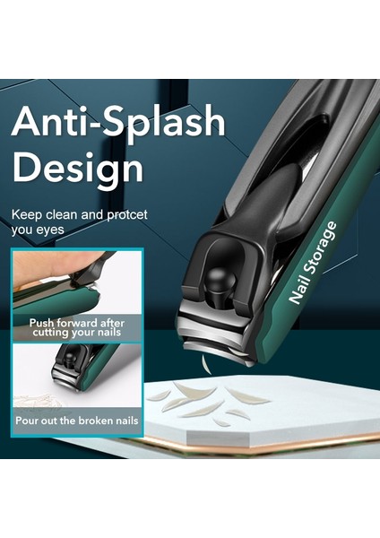 Style-2-Red 1 Adet Tırnak Makası Catcher ile Ayak Tırnağı Kesici Paslanmaz Çelik Tırnak Makası Aksesuarları Manikür Araçları Giyotin Erkekler Kadınlar Için (Yurt Dışından) indirimleri