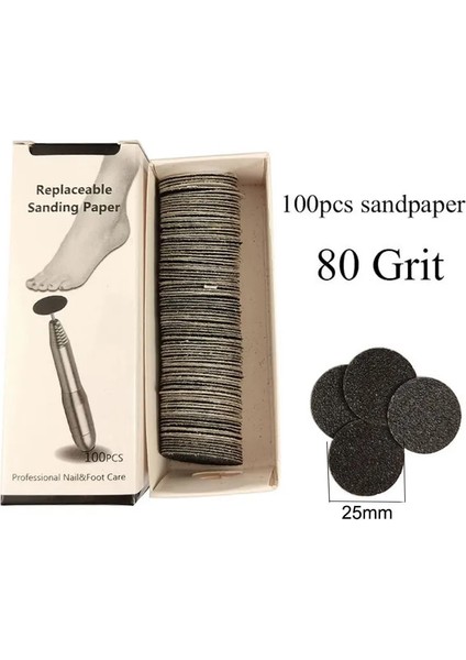 1 Adet Mil Ayak Ölü Cilt Sökücü Ayak Törpü Zımpara Kağıdı Disk Nozulları Pedikür Araçları Değiştirilebilir Zımpara Pedikür Aracı (Yurt Dışından)