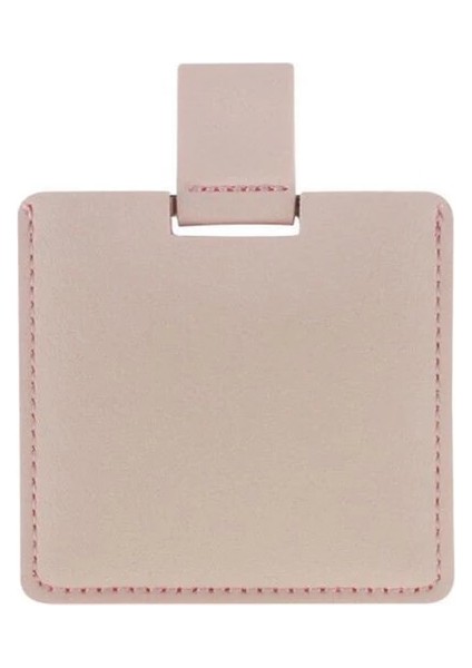 Pembe Ultra-Ince Makyaj Aynası Makyaj Aynası Kozmetik 7 Renk Makyaj Cep Dikdörtgen Katlanabilir Kompakt Makyaj Katlanır Aynalar (Yurt Dışından)