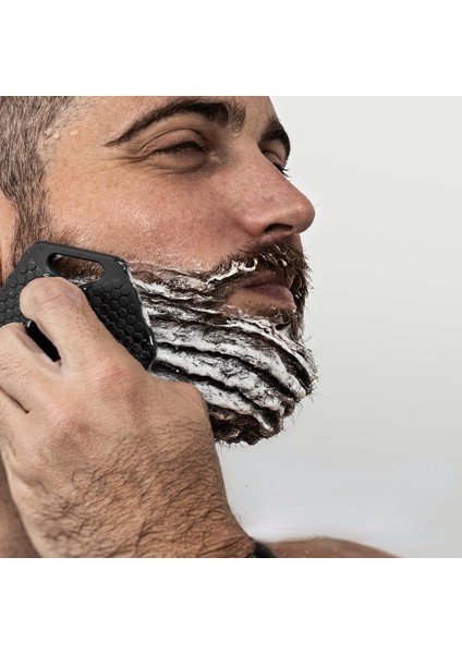 B No. 5 Erkekler Sakal Fırçası Yüz Temizleme Fırçası Fırçalayın Peeling Masaj Silikon Minyatür Yüz Derin Temiz Cilt Bakımı Yumuşak Güzellik Araçları (Yurt Dışından)