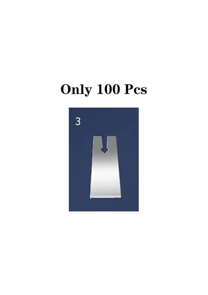 Sadece B 100 Adet Tek Kullanımlık Değiştirilebilir Bıçak Pedikür Araçları Manikür Bıçağı Tutucu ile Profesyonel Ayak Bakımı Ayak Hastalıkları Temizleme Bıçağı Seti (Yurt Dışından)