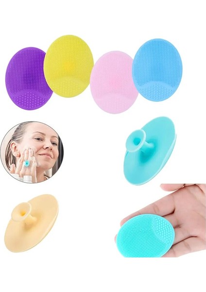 Sarı Silikon Temizleme Fırçaları Ped Peeling Yüz Yıkama Fırçaları Masaj Yüz Ürünleri Cilt Fırçalama Vantuz Yüz Cilt Bakımı Araçları (Yurt Dışından) fiyatları