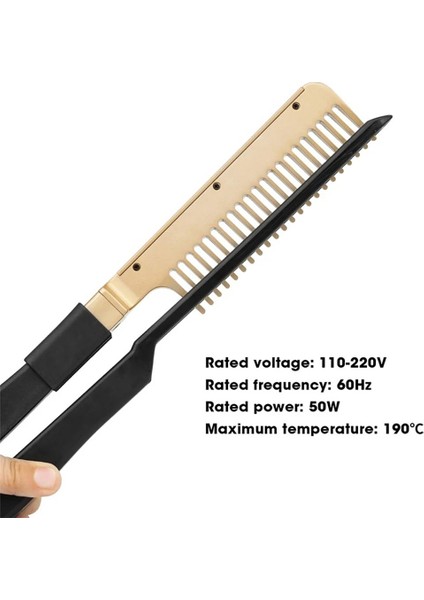Ingiltere 50W Saç Fırçası Düzleştirici Islak ve Kuru Taşınabilir Net Ağırlık 168G Hızlı Isıtma Oluklu Sıcak Tarak Demir Şekillendirme Aletleri Maksimum 190 °c (Yurt Dışından) modelleri