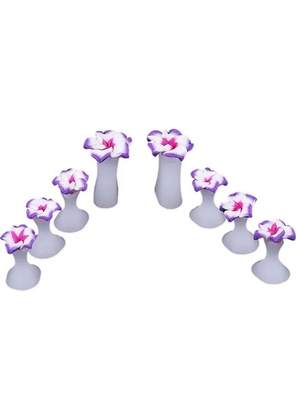 Pedikür Için 2 Ayak Ayırıcılar Elmas Çiçek Inci Şekli Nail Art Hizalama Düzeltici Yıkanabilir Ayak Bölücü Spacer Manikür (Yurt Dışından)