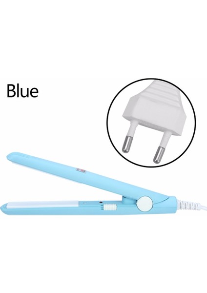 Mavi Elektronik Seramik Hızlı Saç Düzleştirici Taşınabilir Mini Saç Düzleştirici Islak/kurutucu Doğrultma Ütüler Profesyonel (Yurt Dışından) indirimleri
