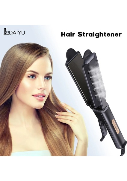 Kutu Saç Düzleştirici Buharlı Düzleştirici Seramik Iyon Sabit Sıcaklık Saçlara Zarar Vermez Elektrikli Dört Hızlı Sıcaklık Kontrolü Ayarı (Yurt Dışından) fiyatları