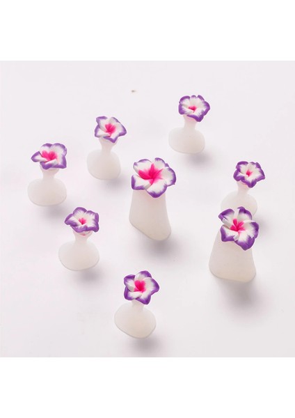 1 8 Adet/ayak Silikon Ayırıcı Kawaii Hayvanlar Pedikür Diy Ayak Bakımı Aracı Hizalama Düzeltici Manikür Seti Jel Cila Tırnak Sanat (Yurt Dışından)