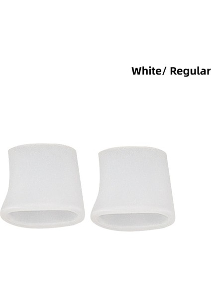 1.8 cm x 1.2 cm 2 Adet Kuyruk Parmak Silikon Jel Ayak Tüpü Koruma Kılıfı Mısır Kabarcıklar Bunyon Düzeltici Düzleştirici Koruyucu Ayak Bakımı Araçları (Yurt Dışından)