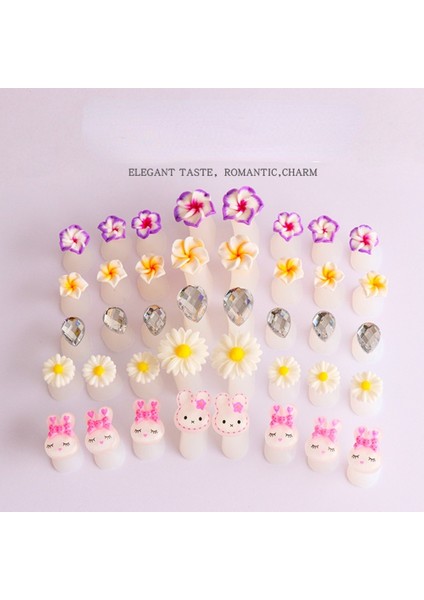 Cx-30 8 Adet 1 Takım Silikon Tırnak Ayak Bölücü Papatya Sevimli Karikatür Tavşan Ayak Ayırıcı Rahat Yumuşak Tırnak Araçları Silikon Ayak Ayırıcı (Yurt Dışından) modelleri