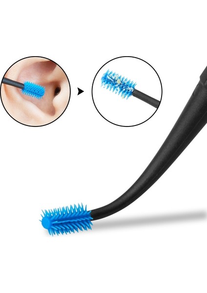 Mavi Kutu 5 Adet 1 ~ 40 Adet Yumuşak Silikon Kulak Temizleme Çubuğu Çift Uçlu Kulak Tıkacı Kulak Balmumu Küret Spiral Tasarım Sökücü Kulak Temizleyici Kaşık Spiral Kulak Temiz (Yurt Dışından) indirimleri
