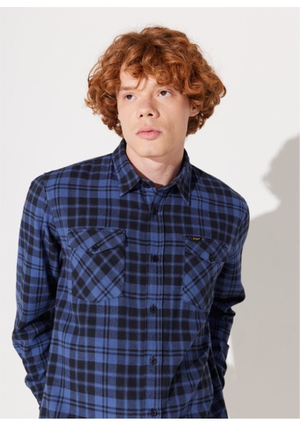 Erkek Siyah Klasik Yaka Gömlek fırsatları