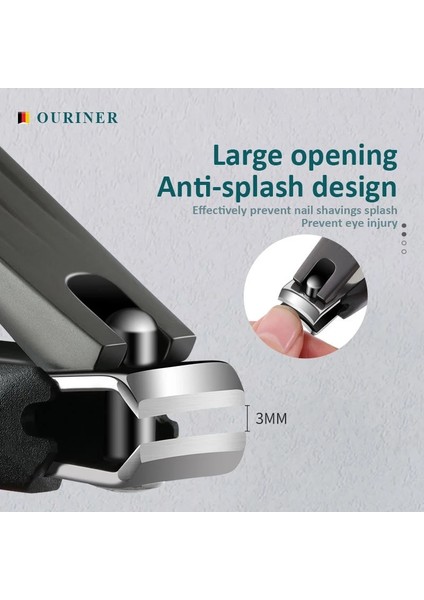 Altın Yükseltme Tırnak Makası Anti-Sıçrama Tırnak Kesici Ayrılabilir Tasarım Tırnak Makası Paslanmaz Çelik + Abs Reçine Manikür Araçları (Yurt Dışından) fırsatları