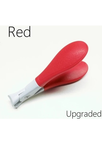 Yükseltilmiş Kırmızı Tırnak Makası Manikür Tırnak Kesici Kalın Çivi Pedikür Aletleri (Yurt Dışından)