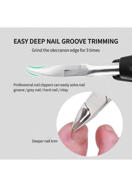 Pp Kolu Ayak Tırnak Makası Ölü Deri Kaldırmak Tırnak Düzeltme Pense Batık Ayak Tırnağı Tırnak Eti Makas Kenar Kesici Kalın Pedikür Bakım Aracı (Yurt Dışından) modelleri