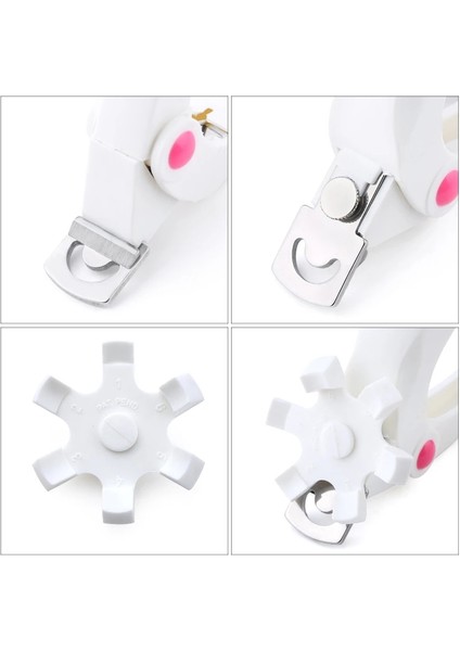 Pembe Beyaz Tırnak Makası Sahte Düzeltici Manikür Kelepçesi Özel Tip U Kelime Araçları Kesim Kesme Makinesi Yanlış Nail Ipuçları Kenar Kesiciler Manikür Araçları (Yurt Dışından) fırsatları