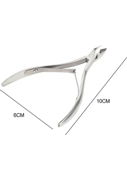 03 Paslanmaz Çelik Tırnak Eti Makası Profesyonel Sökücü Makas Parmak Bakımı Manikür Tırnak Makası Ölü Cilt Araçları Altın ve Şerit (Yurt Dışından)