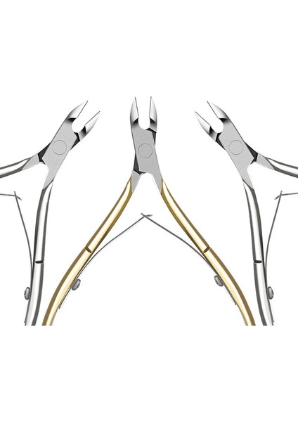 03 Paslanmaz Çelik Tırnak Eti Makası Profesyonel Sökücü Makas Parmak Bakımı Manikür Tırnak Makası Ölü Cilt Araçları Altın ve Şerit (Yurt Dışından) modelleri