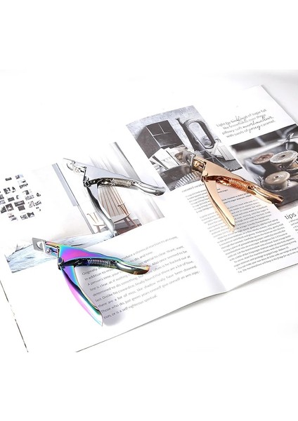 Altın Sahte Tırnak Kesici Tipi U Kelime Yanlış Ipuçları Profesyonel Tırnak Makası Düz Kenar Kesiciler Manikür Pense Giyotin Tırnak Kapsülü (Yurt Dışından) modelleri