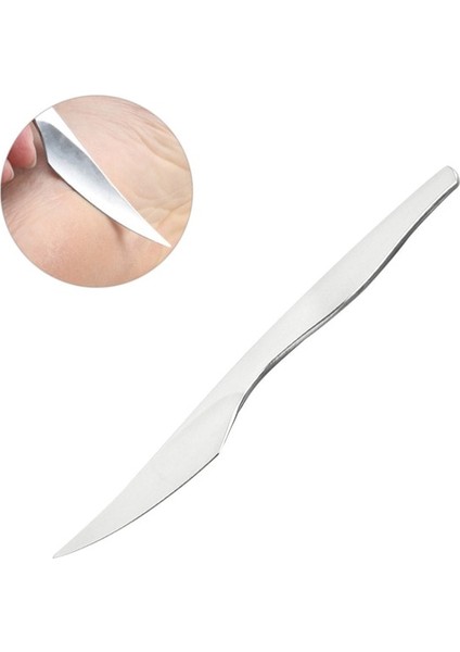 Simli Paslanmaz Çelik Pedikür Bıçağı Profesyonel Kuru Ölü Tırnak Eti Çıkarıcı Ayak Bakımı Aracı Tırnak Aracı (Yurt Dışından)