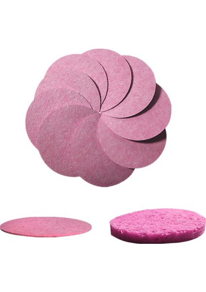 30 ADET-65X9MM 50/30/10 Adet Pembe Yumuşak Yüz Temizleme Süngeri Ped Yüz Yıkama Temizleme Sıkıştırılmış Temizleyici Sünger Puf Spa Yüz Bakımı Araçları (Yurt Dışından)