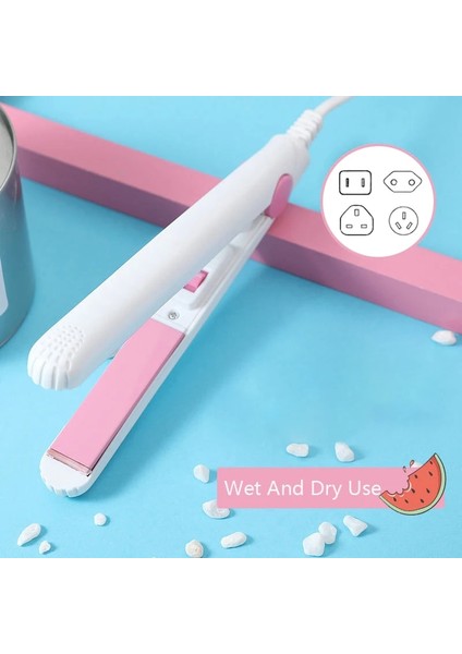 Açık Yeşil Ab Kuru ve Islak Saç Düzleştirici Profesyonel Turmalin Seramik Isıtma Plakası Saç Düzleştirici Taşınabilir Düzleştirici Bukle Makinesi (Yurt Dışından) modelleri