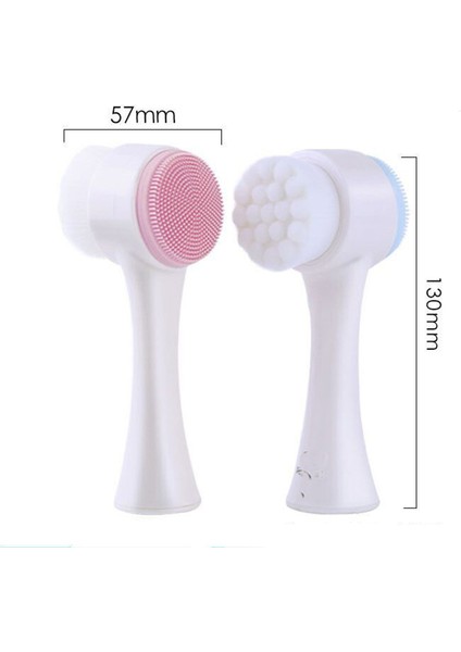 1 Adet Mavi 1 Adet Pembe 1/2 Adet Yüz Fırçası Silika Jel Yüz Fırçası Çift Taraflı Yüz Temizleyici Siyah Nokta Çıkarma Ürünü Gözenek Temizleyici Peeling (Yurt Dışından) fiyatları