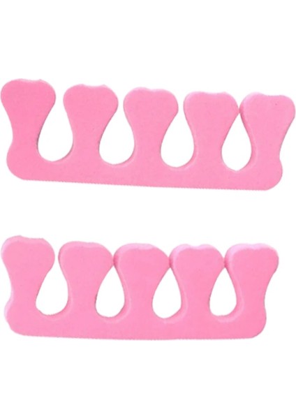 Pembe 2 Adet Ayak Parmağı Ayırıcılar Yumuşak Sünger Köpük Tırnak Bölücüler Manikür Pedikür Salon Aracı (Yurt Dışından)
