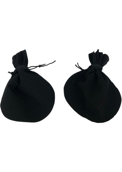 Kadife Kese Siyah 50 Adet 6x8 Boy Takı, Altın Kesesi (Ipli & Büzgülü) fırsatları