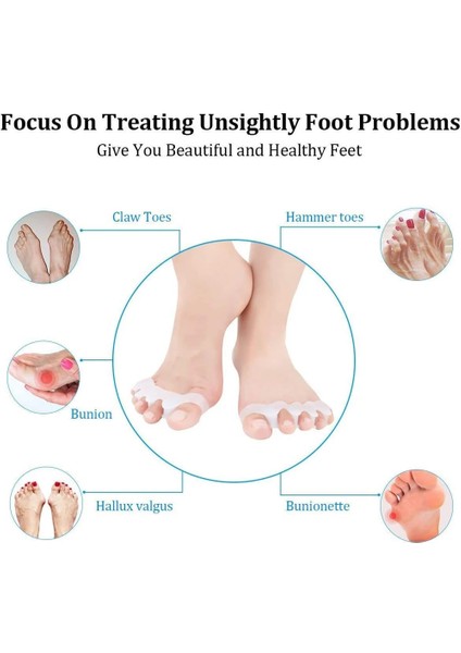 Mavi Metatarsal Pedler Jel Yastık Ayak Ayırıcı 2 Adet = 1 Çift Silikon Ön Ayak Pedleri, Ayak Paspayı, Nefes Alabilir ve Yumuşak Jel Ayak Bakımı Aracı (Yurt Dışından)