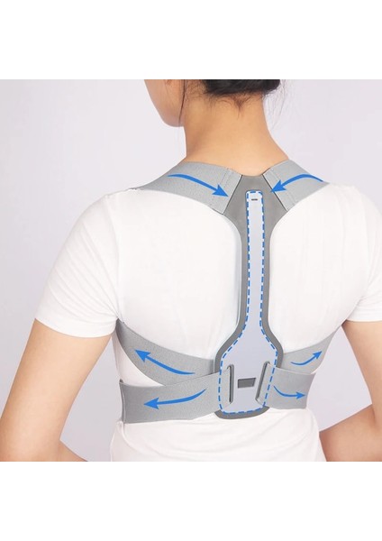 B-Black Xl Ayarlanabilir Sırt Eğitmen Duruş Düzeltici Terapi Korse Omurga Desteği Kemer Erkekler Kadınlar Için Bel Sırt Duruş Düzeltme Bandajı (Yurt Dışından) modelleri