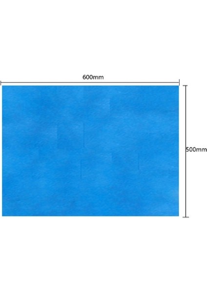 50X60CM 50 Adet Tek Kullanımlık Cerrahi Perdeler Cerrahi Levha Mavi Cerrahi Havlu Dokunmamış Steril Delikli Levha 500*400MM 600*500MM (Yurt Dışından)