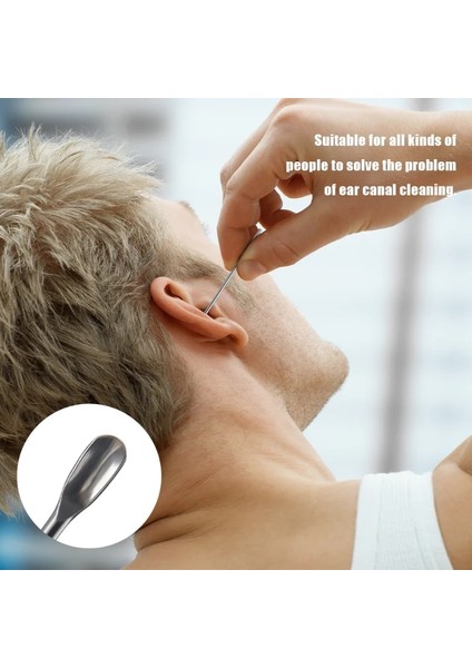 No.12 Kulak Temizleyici Kulak Kiri Sökücü Temizleme Kiti Seçiciler Bebek Yetişkinler Için Kulak Kiri Küret Kaşık Bakımı Kaldırma Aracı Kulak Bakım Seti 6-8 Adet (Yurt Dışından) fırsatları