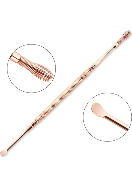 Gümüş-Spiral Spiral Masaj Kulak Kaşığı 360 Spiral Kulak Kiri Sökücü Kulak Kanalı Temizleyici Paslanmaz Çelik Esnek Tasarım Kulak Bakımı Aracı (Yurt Dışından)
