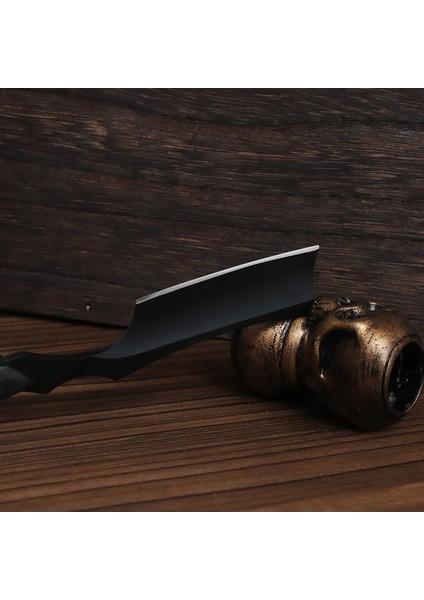 Set 2 Kıdemli Erkekler Düz Kesim Boğaz Jilet Profesyonel Berber Manuel Kaldırma Yüz Bıyık Tıraş Jilet (Yurt Dışından) modelleri