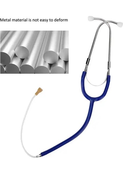 Siyah Profesyonel Işitme Cihazı Stetoskop Yüksek Iletkenlik Düşük Kayıp Oranı Binaural Stetoskop Kaymaz Çift Işitme Cihazı Aksesuarı (Yurt Dışından) indirimleri