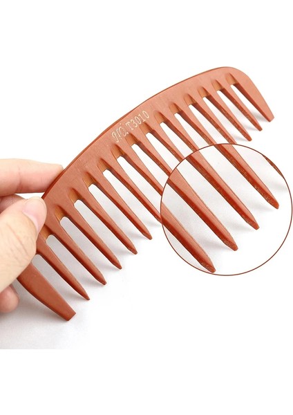 Tip 18 Saf Manuel Bakalit Tarak Salon Anti-Statik Anti Dolaşma Ahşap Ayrılık Tarak Saç Fırçası Saç Bakımı Şekillendirici Aracı Salon Aksesuarları (Yurt Dışından)