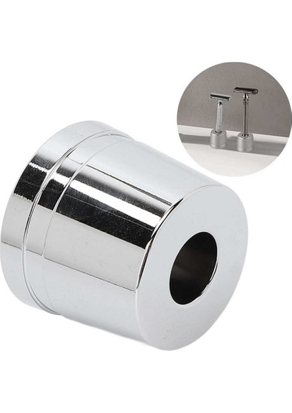 Gümüş Yuvarlak Bıyık Tıraş Makinesi Fırça Tabanı Kararlı Metal Alaşım Tıraş Fırçası Standı Çok Amaçlı Evrensel Erkek Tıraş Makinesi Güvenlik Tabanı (Yurt Dışından) indirimleri
