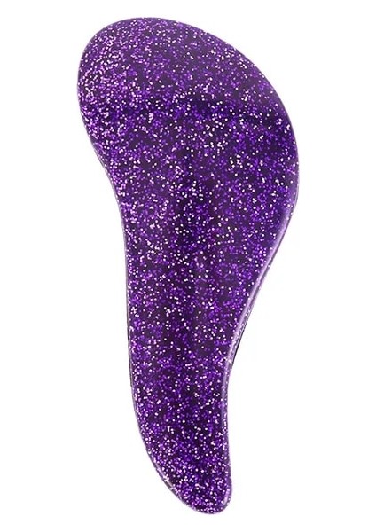 Mor Sihirli Kolu Dolaşık Açıcı Tarak Duş Saç Fırçası Tarak Profesyonel Masaj Salonu Şekillendirici Taming Aracı Kıvırcık Kız Yöntemi (Yurt Dışından)