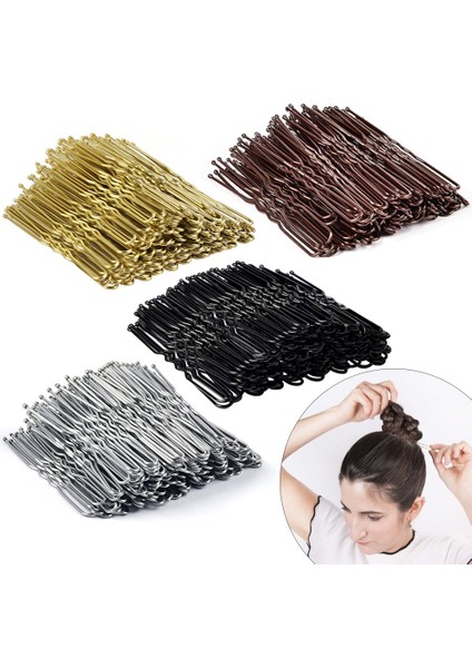 150 Adet 5 cm Kahverengi Yeni Stil Sarışın Saç Tokaları, U Şekilli Saç Tokası Altın/siyah/kahverengi/şerit Saç Tokası Kadınlar Kızlar Için Çörekler Için (2/2.4 Inç) (Yurt Dışından) fiyatları