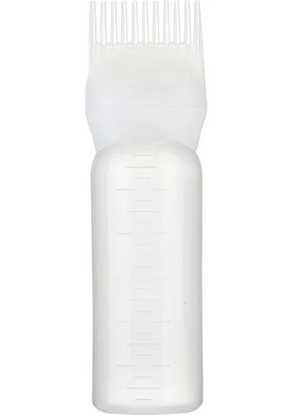 Type1 180 ml Renkli Plastik Saç Boyası Doldurulabilir Şişe Aplikatör Tarak Dağıtım Salon Saç Boyama Kuaförlük Şekillendirici Aracı (Yurt Dışından) fırsatları