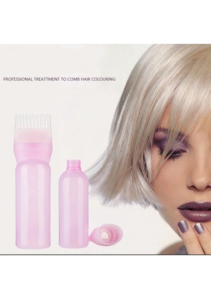 B 120 ml Saç Boyası Şişesi Aplikatör Aracı Saç Boyama Şekillendirici Aracı Saç Boyası Aplikatör Fırça Şişesi Boyama Şampuan Şişesi (Yurt Dışından) fırsatları