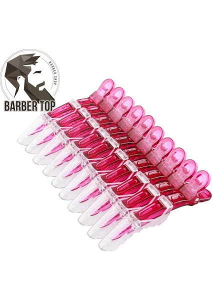 Pembe 10 Adet Renkli Saç Bölüm Klipleri Profesyonel Kuaförlük Timsah Saç Klipleri Kelepçeleri Tutma Pençe Tokaları Berber Aksesuarları (Yurt Dışından) fiyatları