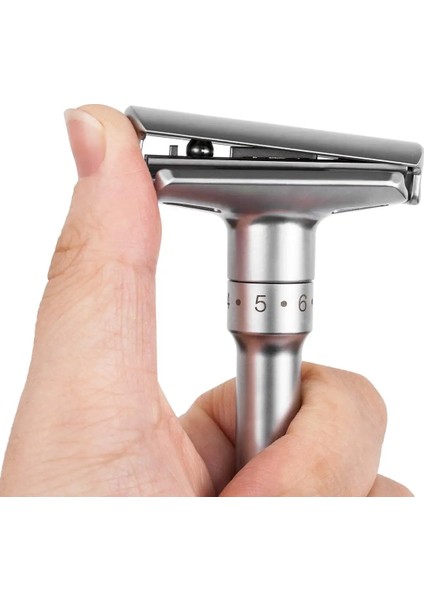 Bıçak 30 Adet Yeni Ayarlanabilir Emniyetli Jilet Erkek Katlanır Çift Kenar Tıraş Klasik Güvenlik 5 Pcs Titanyum Kaplamalı Bıçaklar Tıraş Makinesi Tıraş Bıçağı (Yurt Dışından) fırsatları