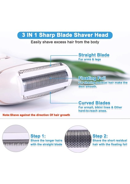 1 Adet Tıraş Bıçağı Kafaları Tıraş Makinesi Seti Kadın Saç Çıkarıcı Tıraş Bıçağı Seti Bikini Tıraş Makinesi Yedek Kafa Araçları (Yurt Dışından)