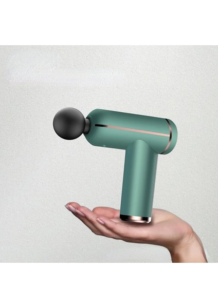 2-Beyaz Akıllı Hit Mini Masaj Tabancası Derin Doku Kas Masajı Ağrıyı Rahatlatmak Için Kas Yüksek Yoğunluklu Titreşimlerle Rahatlayın Fasya Tabancası (Yurt Dışından)