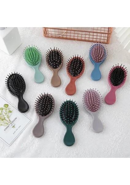 D08 Taşınabilir Mini Saç Tarak Fırça Kız Kuaförlük Tarak Saç Derisi Masaj Saç Fırçası Kadın Islak Kıvırcık Detangle Saç Fırçası Şekillendirici Araçları (Yurt Dışından) fırsatları